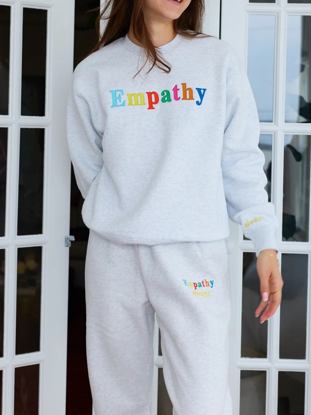 The Mayfair Group Empathy Always Matching Sweat Set